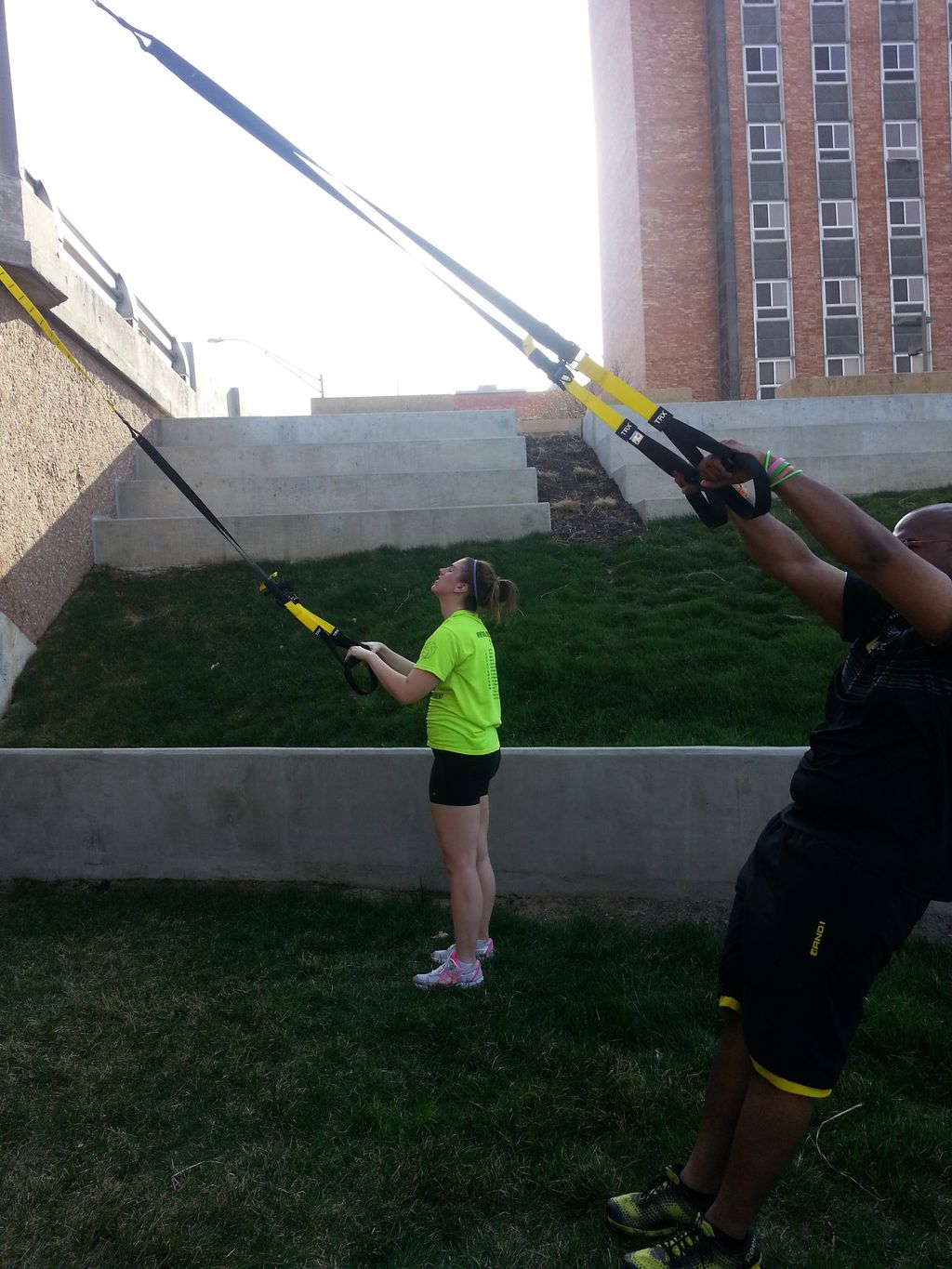 Love taking training outdoors!