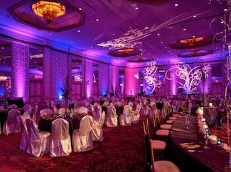 Example of our Lighting at a wedding.