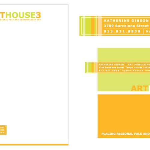 Arthouse3 Branding & Identity Package