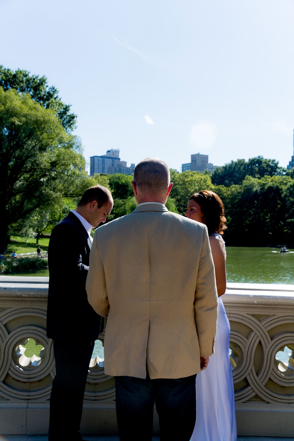On Bow Bridge, Central Park