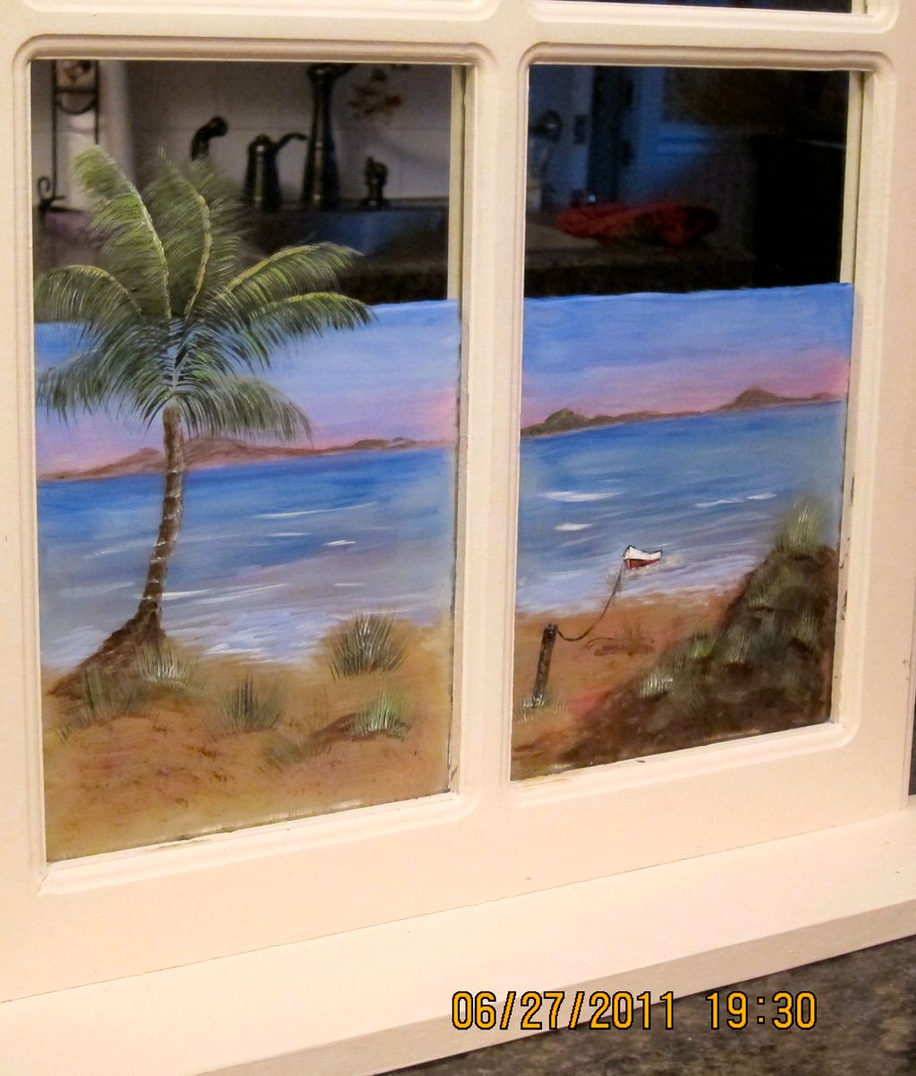 This was a mirror that a couple dropped off for me