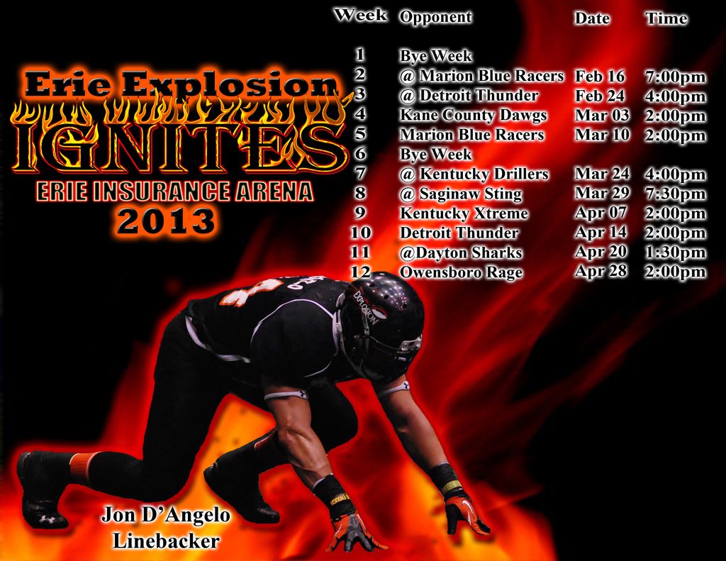 Season schedule