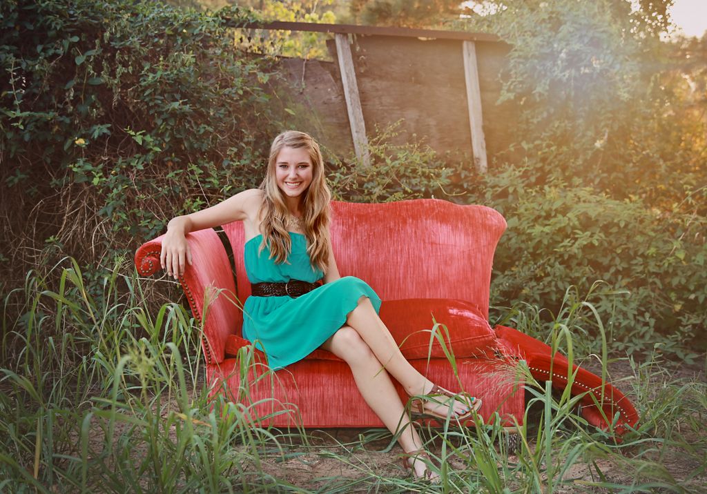 Senior portrait session