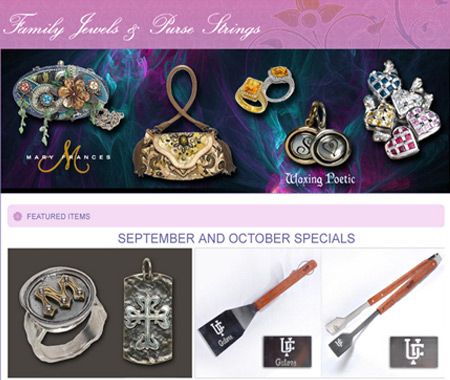 Family Jewels &amp; Purse Strings - Features items