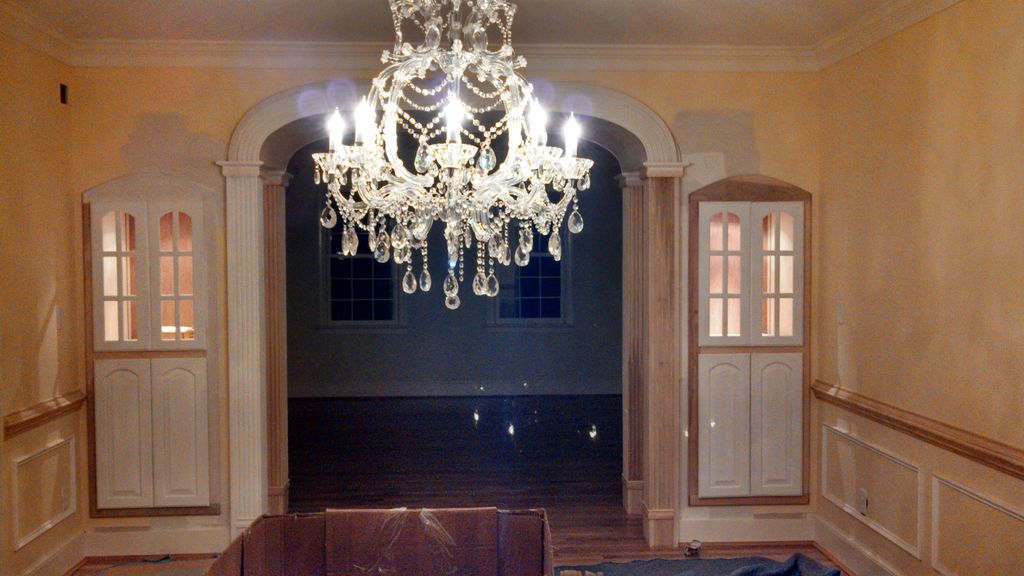 Dining room upgrade in condo