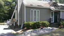 Front After applying new siding and insulation