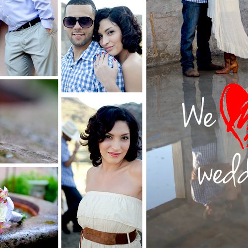Our complete packages include a save the date phot