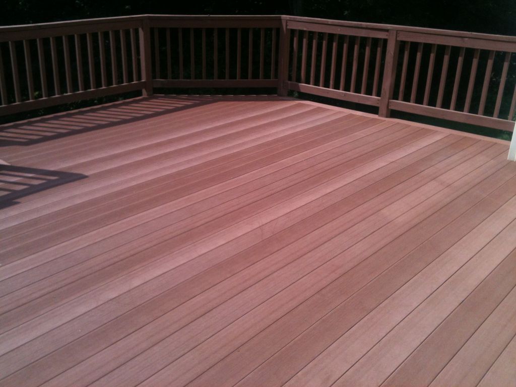 A laminate deck that cleaned up really nice