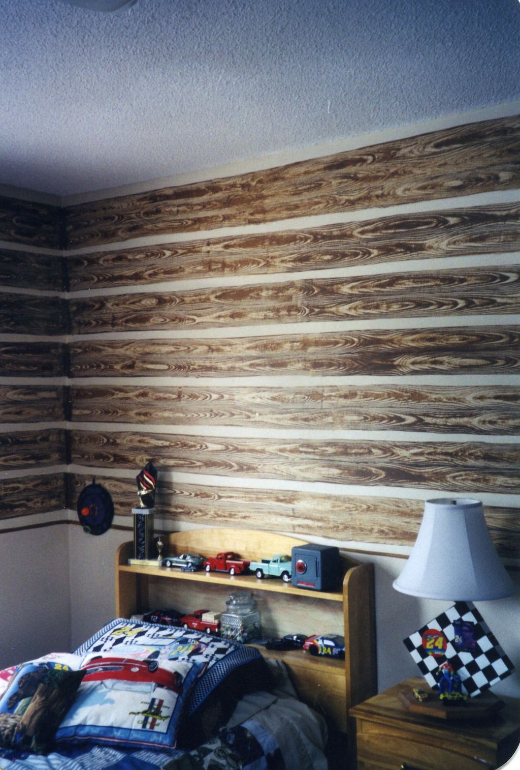 Boys log room