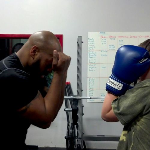 A boxing lesson