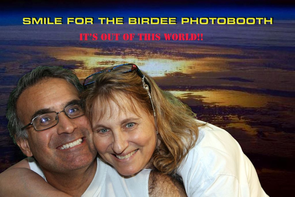 A little greenscreen action on our photobooth