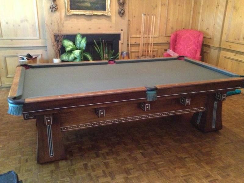 A Very Special Pool Table, Moved and Recover