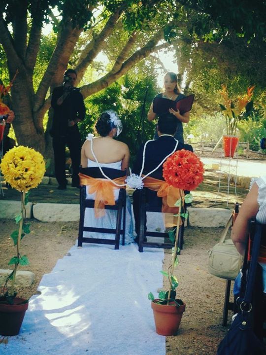 This was a Spanish ceremony I officiated where we 