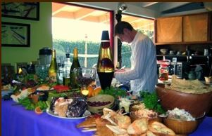 I prepare and cook using your kitchen.