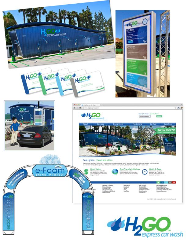 H2Go Express Car Wash. 3 Locations Southern Califo