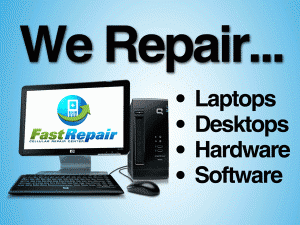 We are a complete laptop and computer service and 