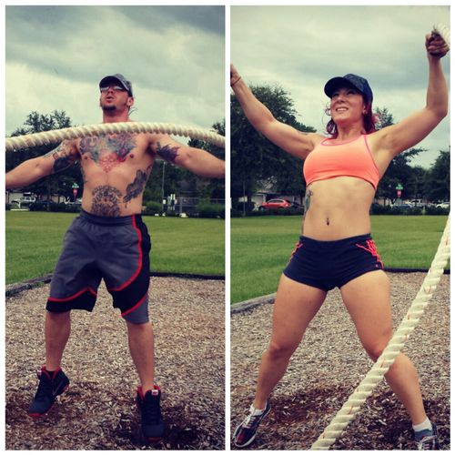 NEW Battlerope workouts designed to tone and drenc