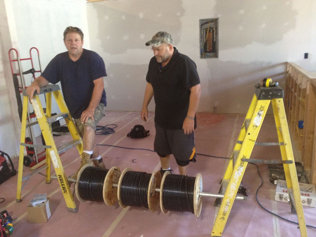 Added 2 100amp panels at Bill and Rods Appliances 