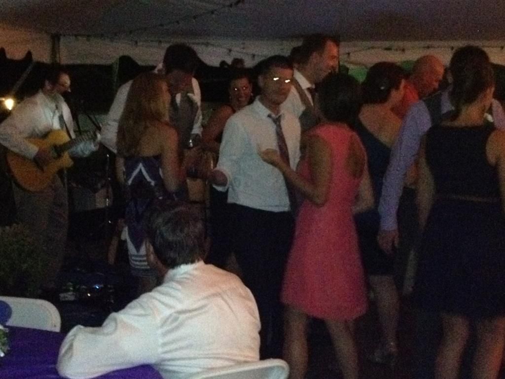 Aaron & Amanda's wedding 8-31-13  What a great tim