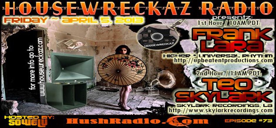 Live on Housewreckas Radio April 2013