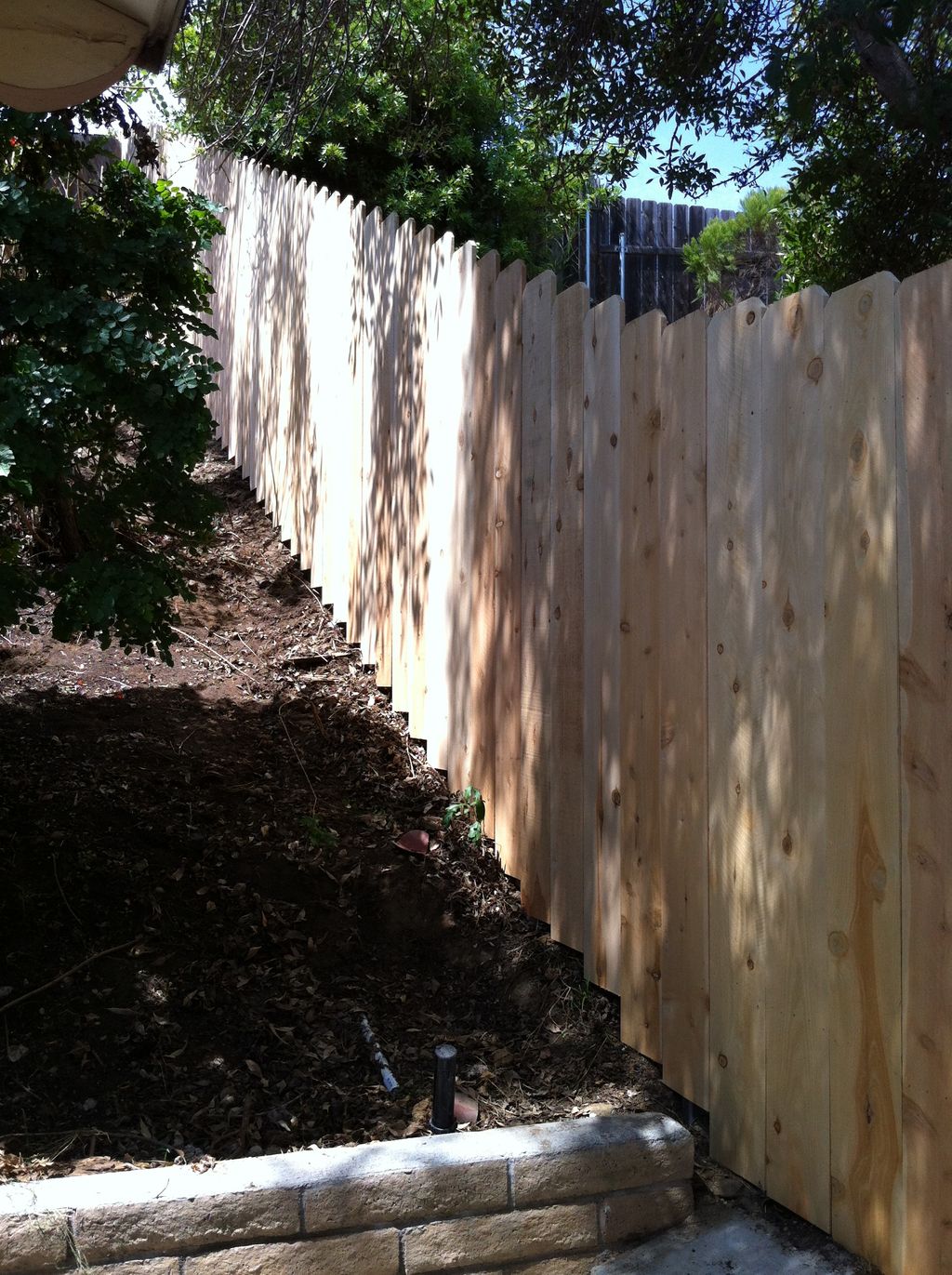 Cedar Dog Ear Fence 6' H