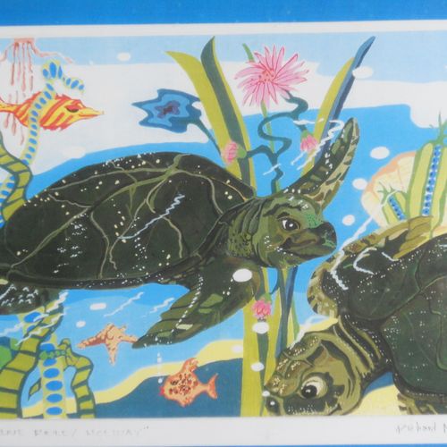 Turtles Holiday childs room mural !