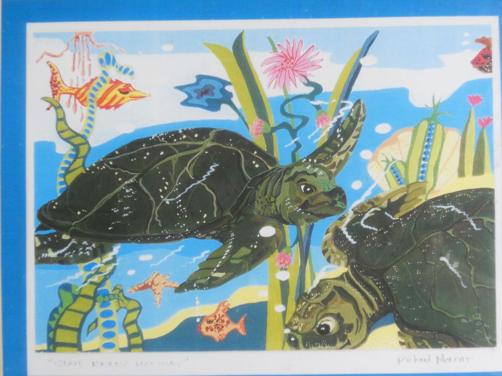 Turtles Holiday childs room mural !