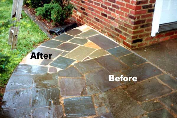 Patio Before and After
