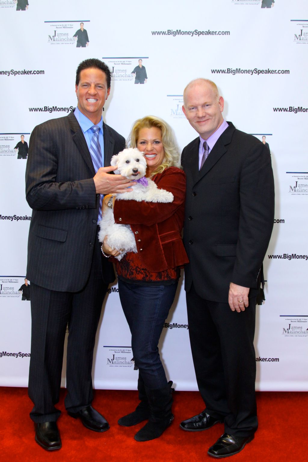 Glenn Morshower, James Malinchak, Prince & Jodi Ni