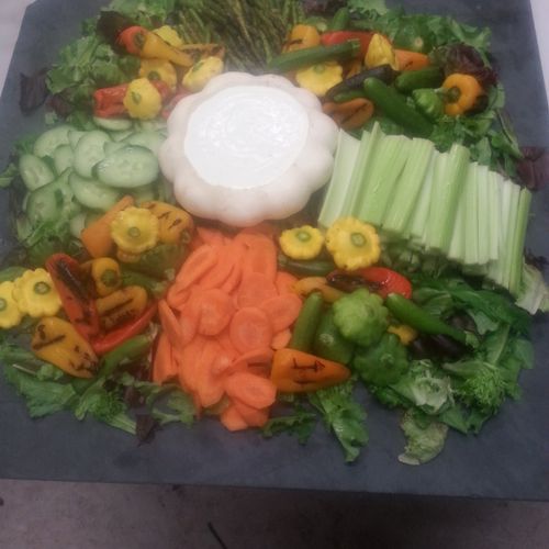 Farm Fresh vegetable tray