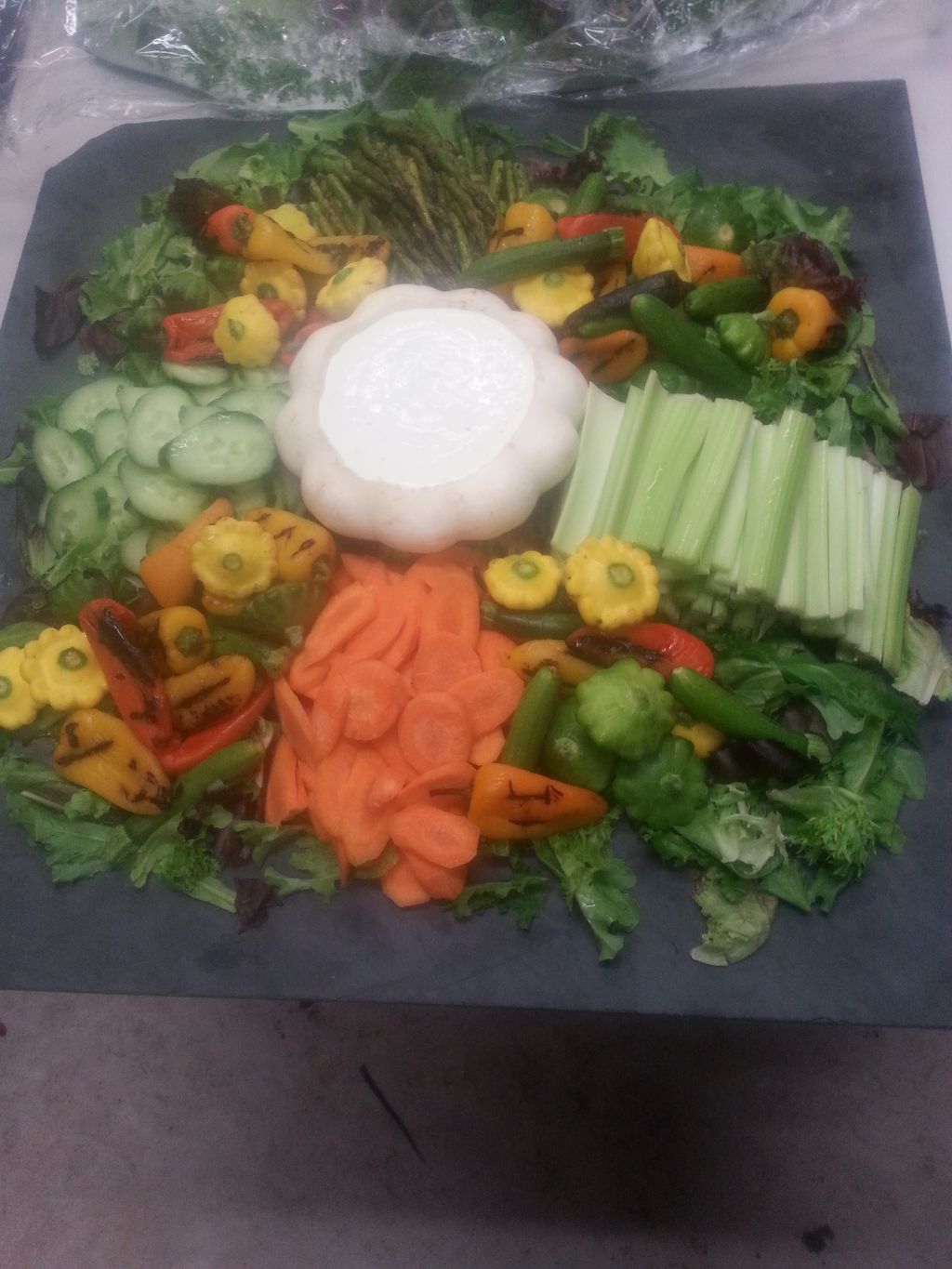 Farm Fresh vegetable tray