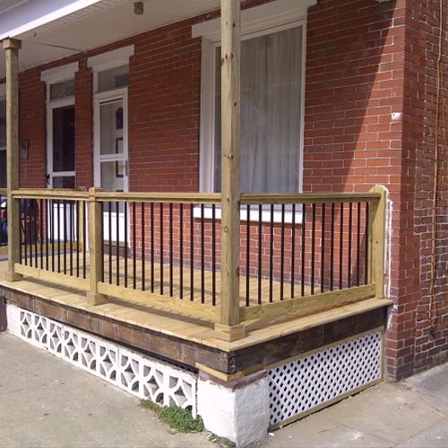 Front Porch Replacement by Hersh Concepts