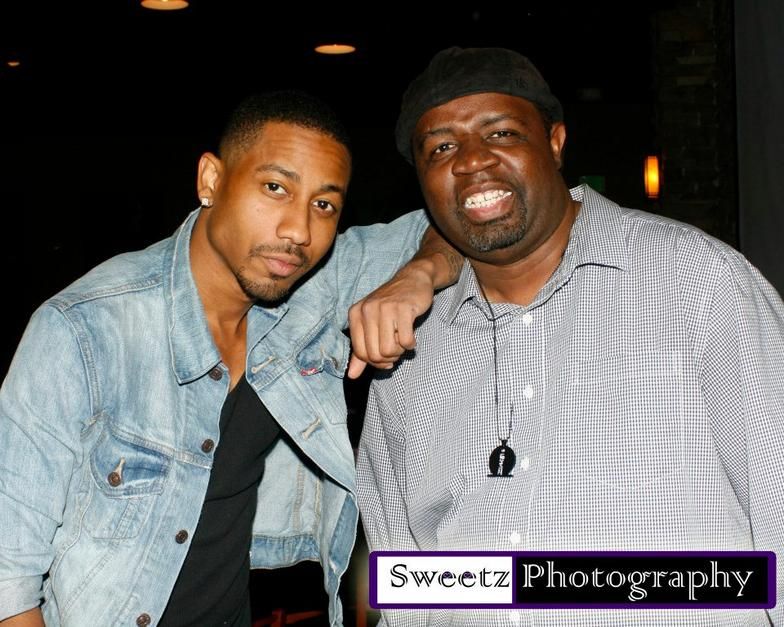 Sparkx and Actor Brandon T Jackson