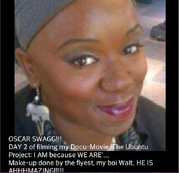 Working with ms.Het from Read park. On set  for th