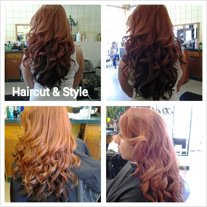 Haircut and style