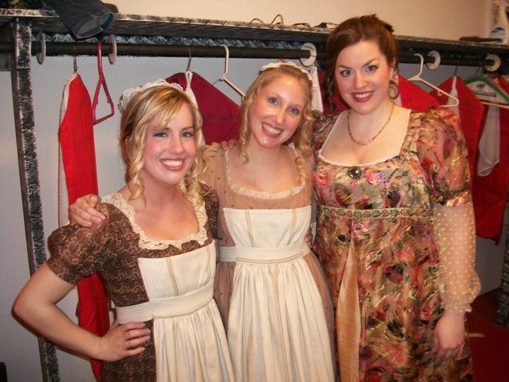 Performing in the opera Tartuffe.