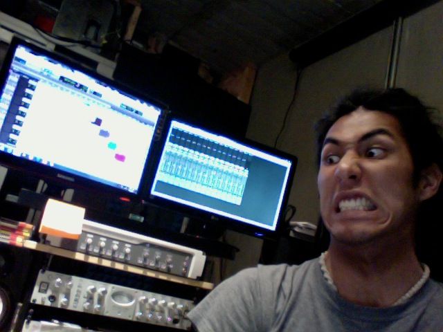 Not looking forward to this particular mixing sess
