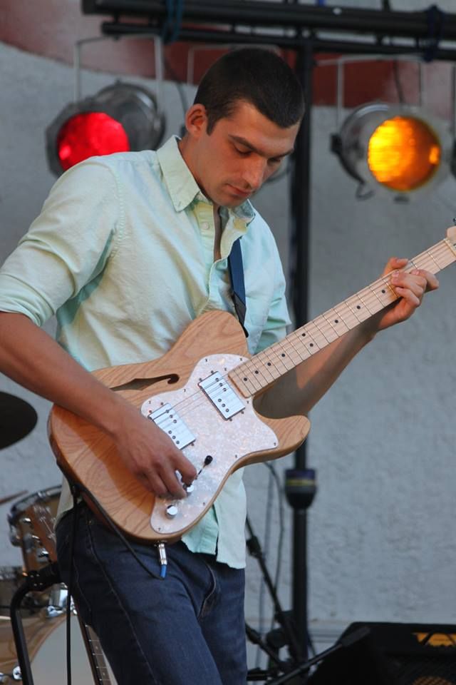 Performing at the Freeport Music Series in Port Wa