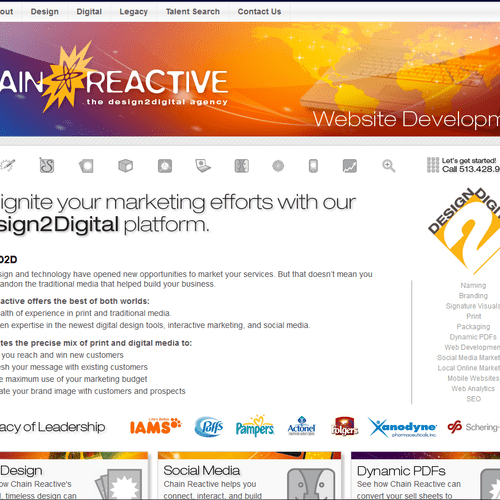 Chain Reactive Website - http://www.chainreactive.
