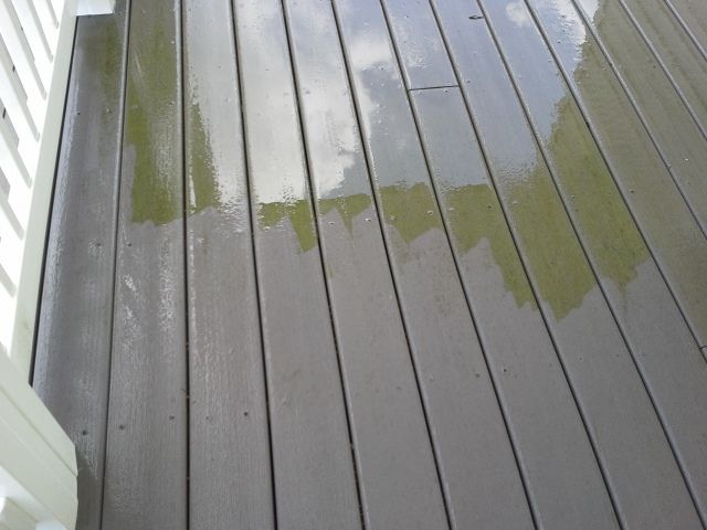 Powerwash Trex Decking
