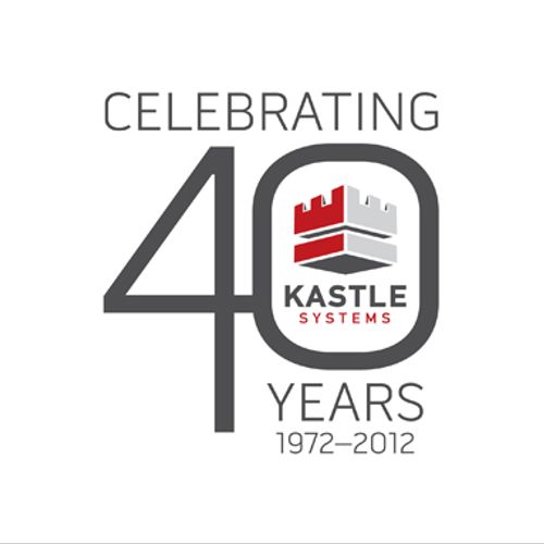 KASTLE Systems 40th Anniversary Logo