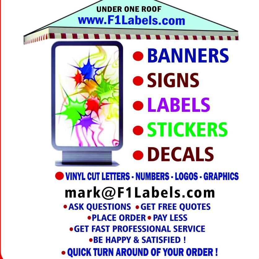Fine Image Signs, Banners, Decals, Labels & Sti...