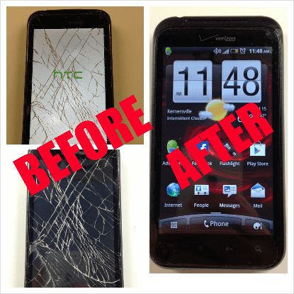 HTC Droid repairs.