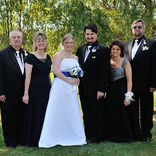 Wedding Family Group Photo