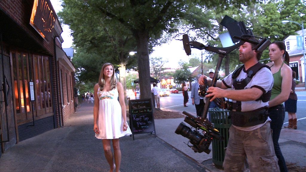 Shooting "Angel"music video.