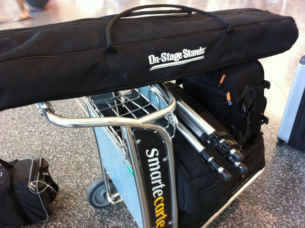 My gear on my way to shoot documentary for The Coa