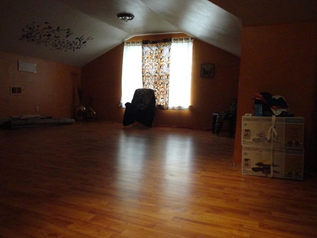 This was an after picture of a room I renovated in