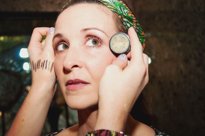 Finding the right shade of eyeliner.
