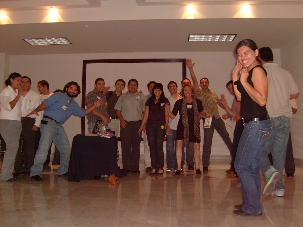 I facilitated a workshop in Mexico on "Scrappy Pro
