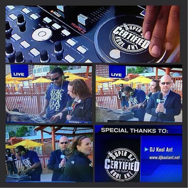 DJ Kool Ant LIVE on WGN-TV